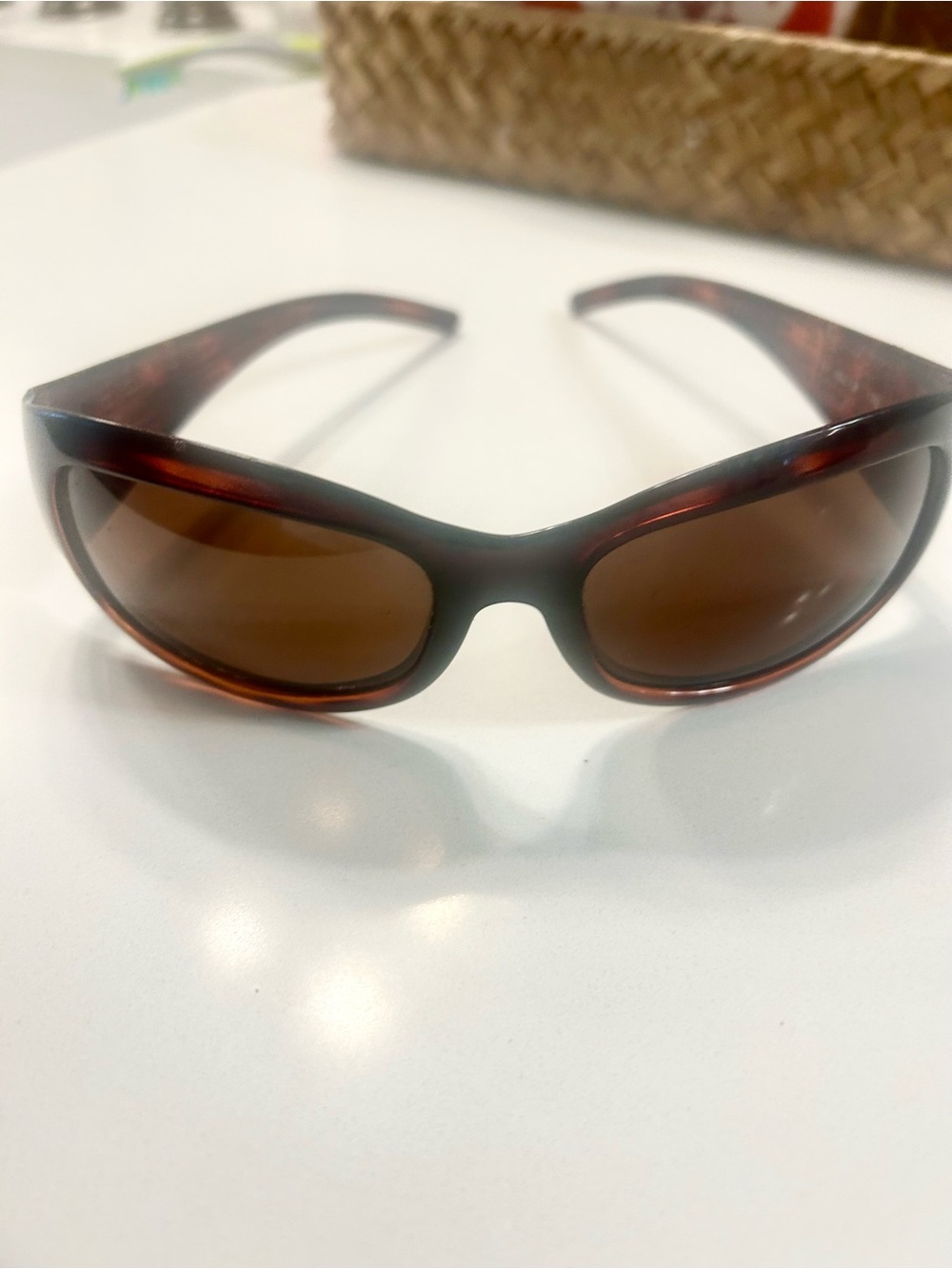 Fendi Tortoiseshell Frame Sunglasses with Brown Lenses